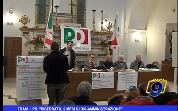 Trani PD: Riserbato, 6 mesi di dis-amministrazione