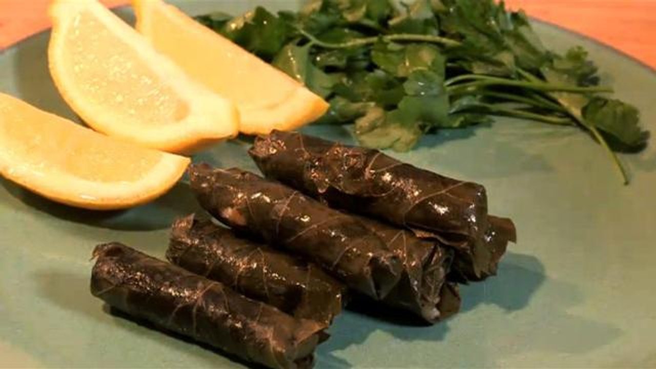 How To Make Stuffed Vine Leaves