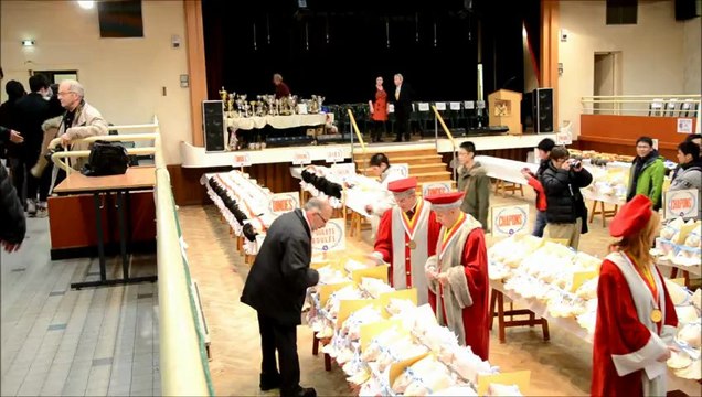 1. Concours de volailles. Pont-de-Vaux. 16.12.2012