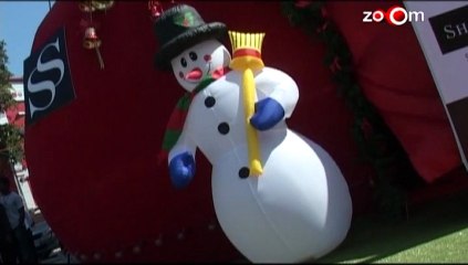 World's largest Christmas stocking