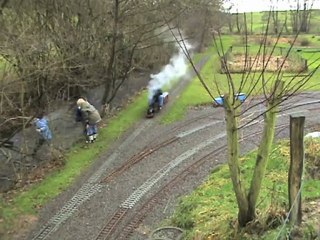 Echtdampftreffen 5 Zoll Gartenbahn Nikolausdampf 09.12.2007 im Huserland