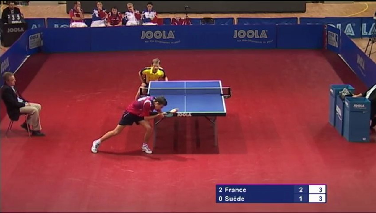 LIVE FFTT ECL qualification : FRANCE vs SUEDE