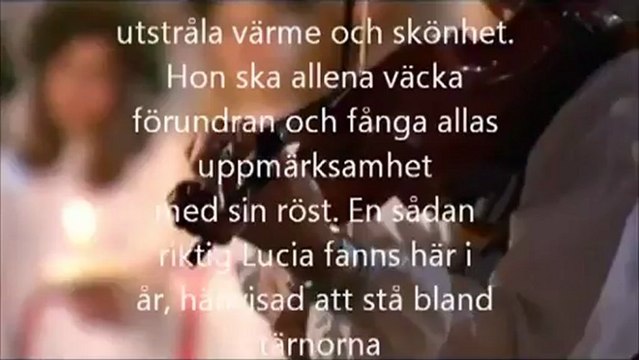 Luciaturken - Sverige, Lucia 2012 (Swedish Lucia)