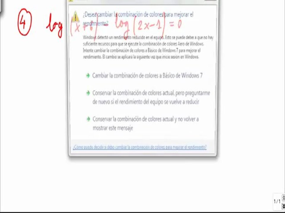 Ejercicios y problemas resueltos de ecuaciones logaritmicas problema 4