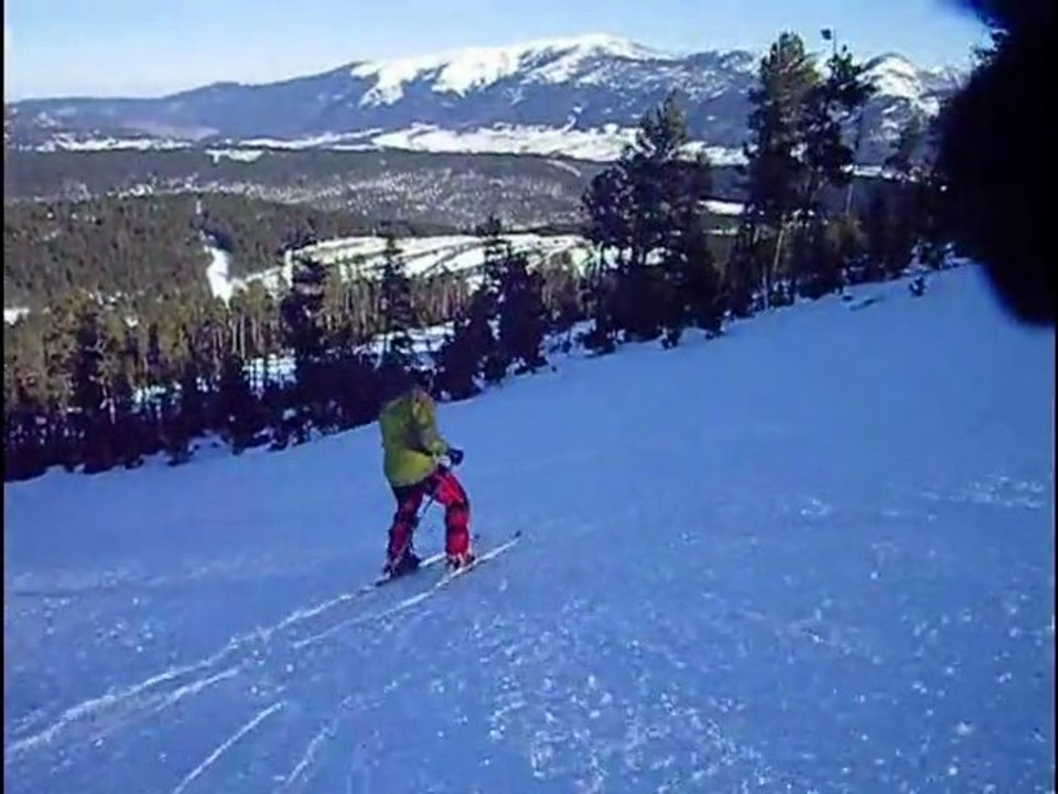 Esqui a l'estació de Formigueres