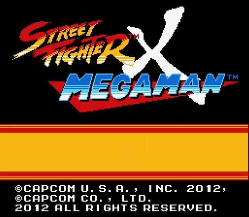 first view street fighter X megaman