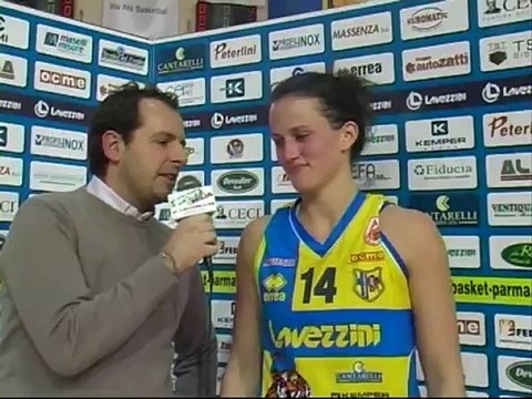 Jill Harmon dopo Lavezzini Parma - Umbertide