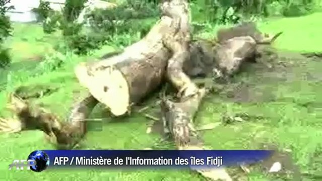 Iles Fidji: des milliers d'habitants fuient le cyclone Evan
