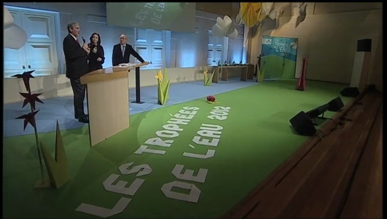 La cérémonie des Trophées de l'eau 2012 en images