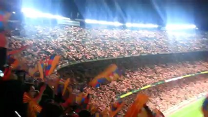 FC Barcelone - Atletico Madrid : 4-1 - Hymne Barça
