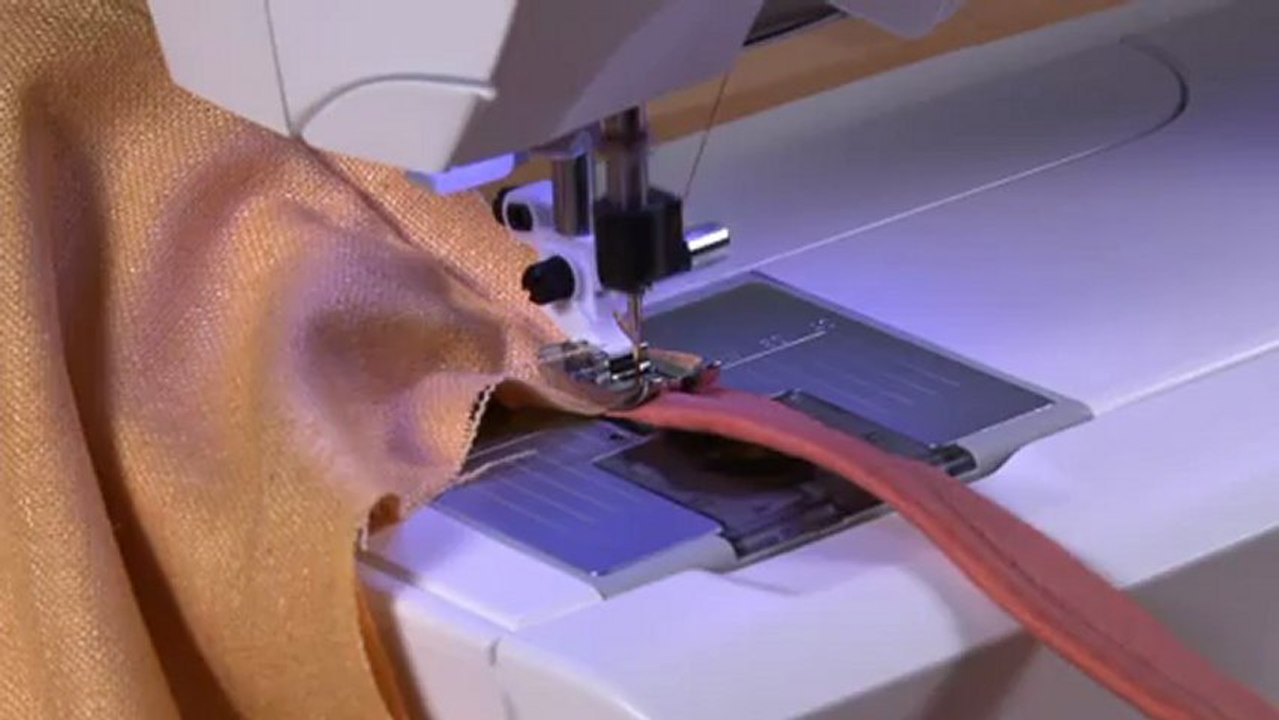 Pied Ganseur passepoil simple Husqvarna Viking