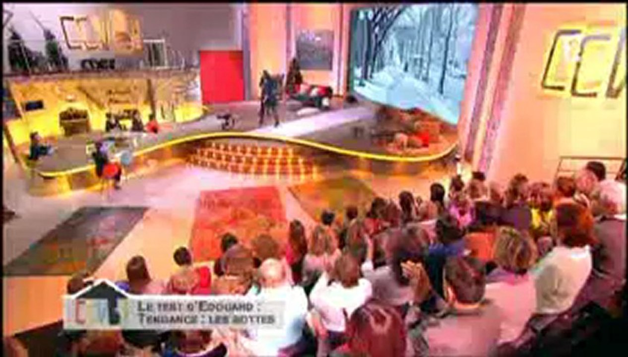 France2-Comment ça va Bien-6 décembre 2012-Betty London et Marc by Marc Jacobs chez Spartoo.com