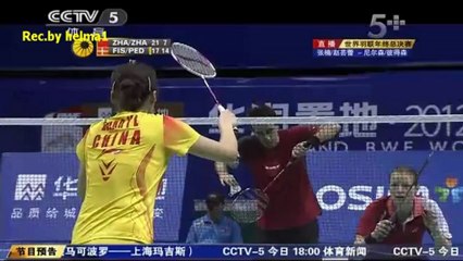 BWF Superseries Finals 2012 ~ XDF ~ Joachim/Christinna vs Zhang/Yunlei ~ Part 2
