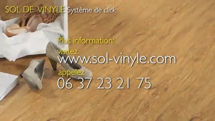 Parquet cuvette. Sol de vinyle pour lavabo