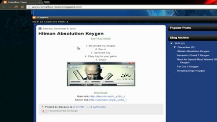 Hitman Absolution Keygen
