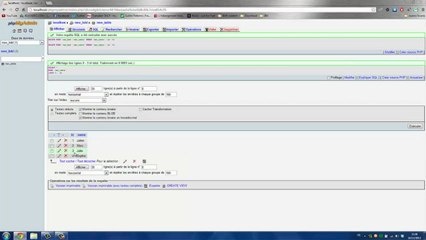Créatiim - Les bases de l'interface de phpMyAdmin