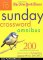 Fun Book Review: The New York Times Sunday Crossword Omnibus Volume 10: 200 World-Famous Sunday Puzzles from the Pages of The New York Times (New York Times Sunday Crosswords Omnibus) by The New York Times, Will Shortz