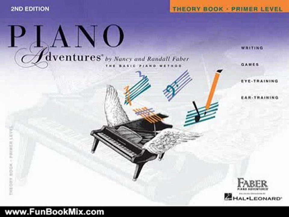 Fun Book Review: Piano Adventures Theory Book, Primer by Nancy Faber, Randall Faber