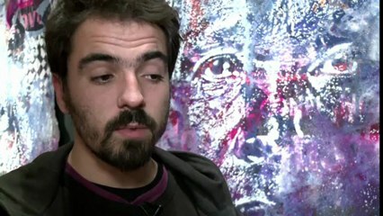 أعمال الفنان البرتغالي فيلس في معرض في لندن