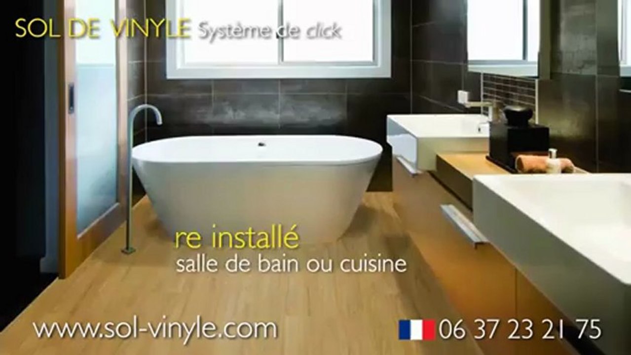 Sol de vinyle autocollant. Parquet de vinyle.