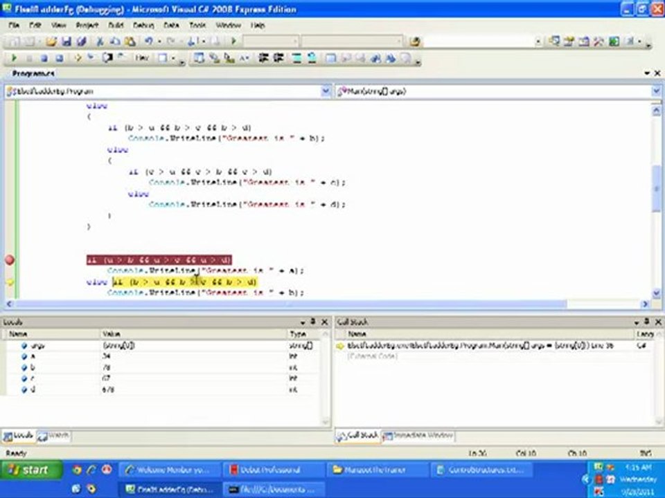 ElseIfLadder 5 of 30