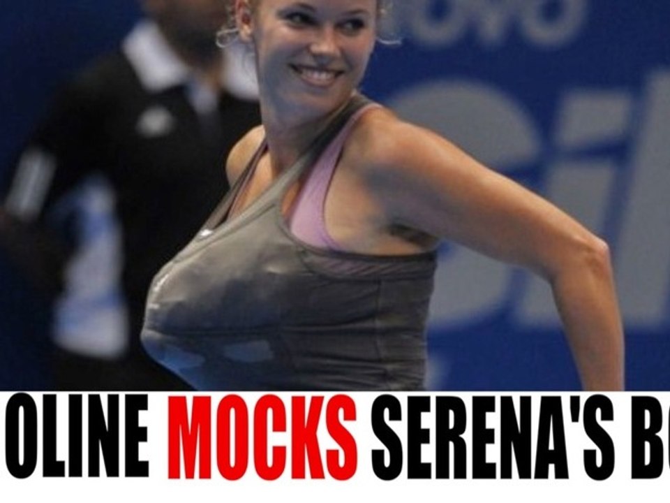Caroline Wozniacki Mocks Serena WIlliams in 'Racist' Stunt