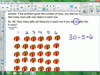 Using arrays to solve division problems