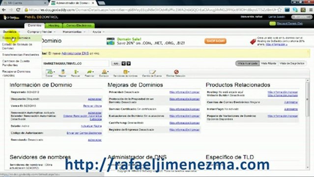 Negocios en Multinivel: Como comprar un Dominio en Godaddy