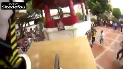 Descente en vélo dans les rues de Mexico !!