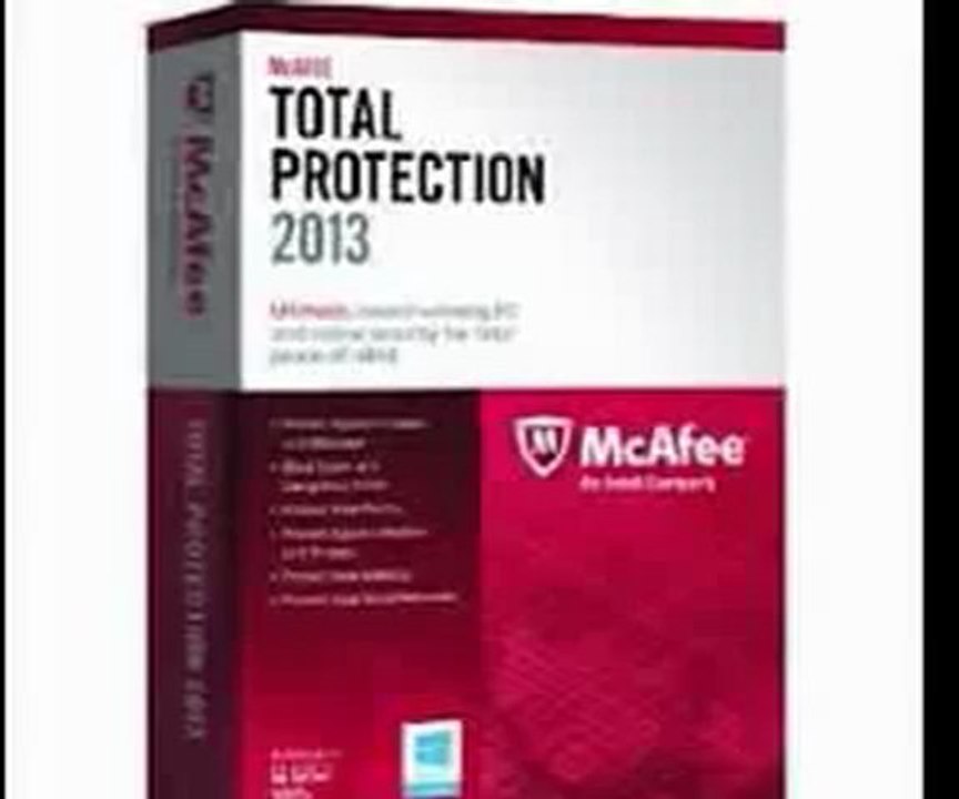 McAfee Total Protection 2013-3 Users