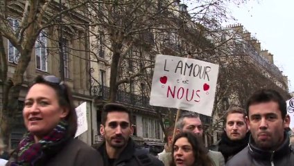 L'Amour c'est Nous! Manif pour l'égalité des droits! 17 dec 2012