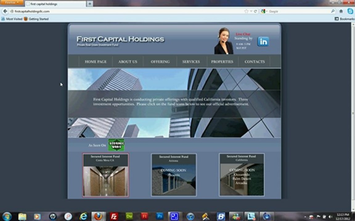 AlternativetoCD.com, First Capital Holdings