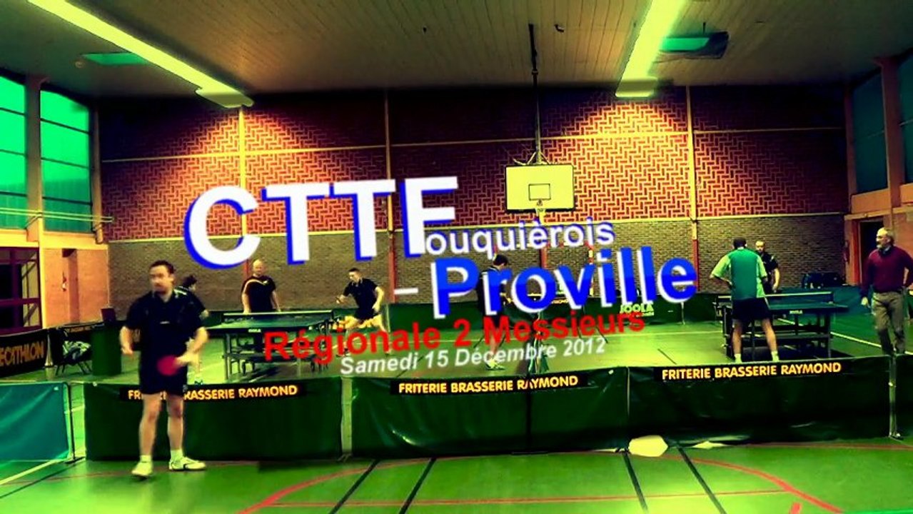 20121215- Best of CTTF 1 - Proville1 (R2A - 7e journée)