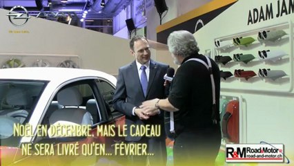 Auto Züri 2012 Opel Adam présentation