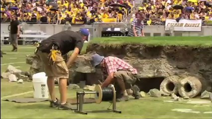 TDKR - Japanese Subtitles's Clip #7 - Gamesday Destruction