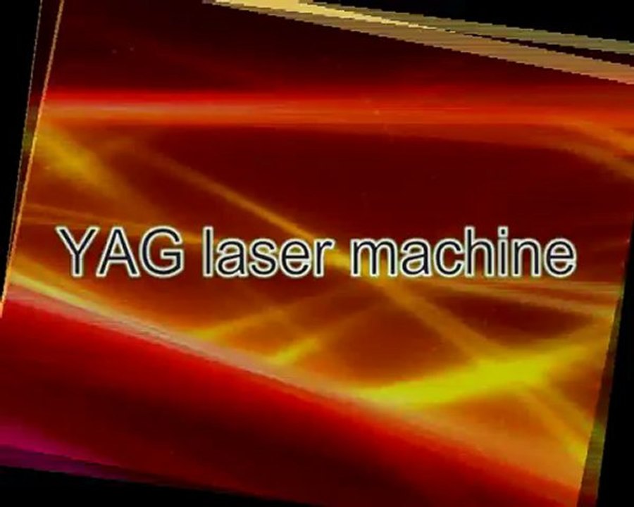 YAG laser marking machine