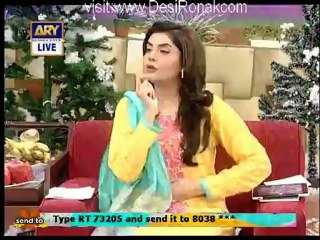 Good Morning Pakistan - 18th December 2012 Fiza Ali Part 7