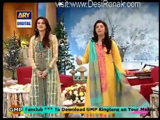 Good Morning Pakistan - 18th December 2012 Fiza Ali Part 8