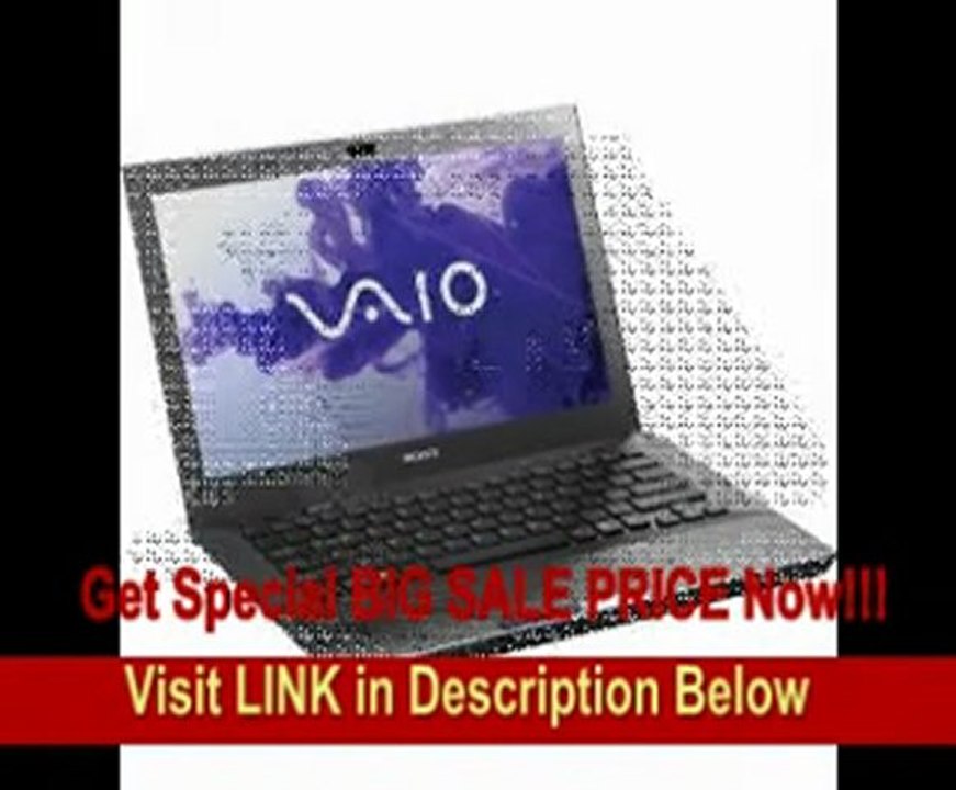 Sony VAIO VPCSA41FX/BI 13.3 Inch Laptop (Jet Black)