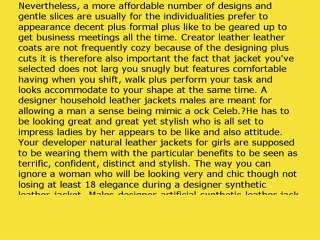 designer set jackets