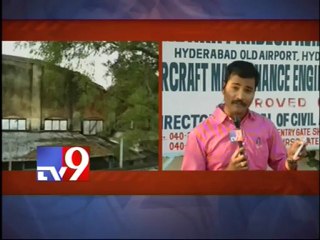 CM's chopper destroyed in Begumpet airport fire