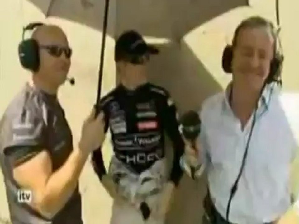 Kimi Räikkönen - I was having a shit.