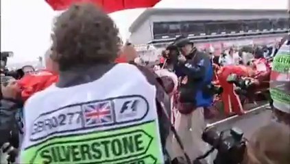 Raikkonen loses his cool at Silverstone 2008