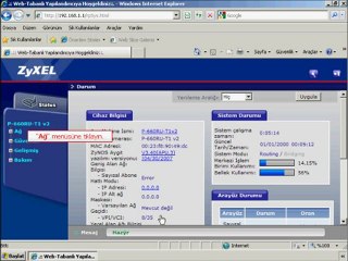 Zyxel Prestige W600 Modem Kurulumu