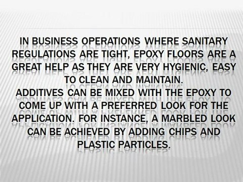 Updating Industrial Floors with Epoxy Flooring