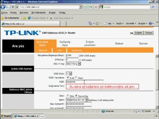 TP Link TD w8101g Adsl Modem Kurulumu