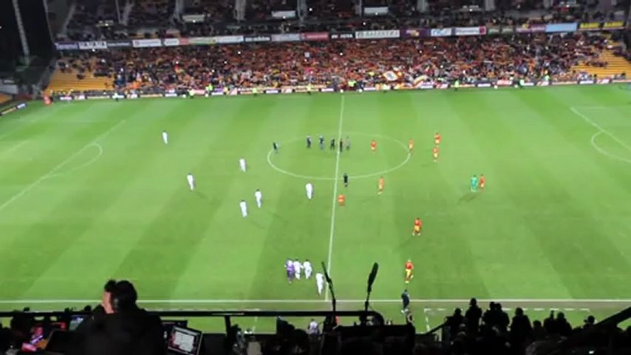 Les Corons Mi temps Lens-EAG 17/12/12