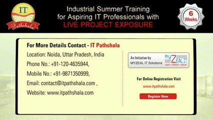 6 weeks summer Training In Noida