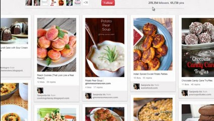 pinterest boards with thousands of followers, real one