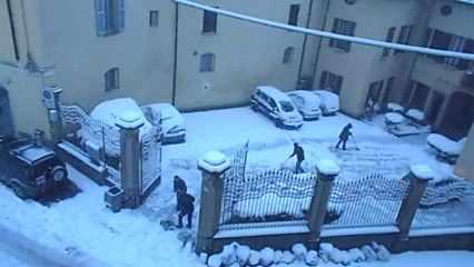 neve 14 dicembre in centro